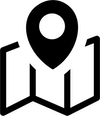 geo location and map icon