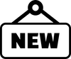 new sign icon